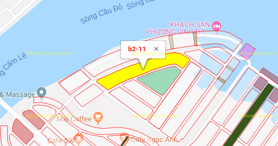 B2.11, Lô 24 - Làng Châu Âu 2 |Sàn Đất Nền Hòa Xuân