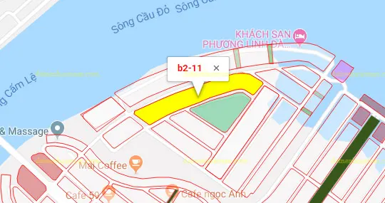 B2.11, Lô 24 - Làng Châu Âu 2 |Sàn Đất Nền Hòa Xuân