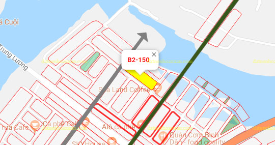 B2.150, Lô 13 - Khu đô thị Nam Hòa Xuân |Sàn Đất Nền Hòa Xuân