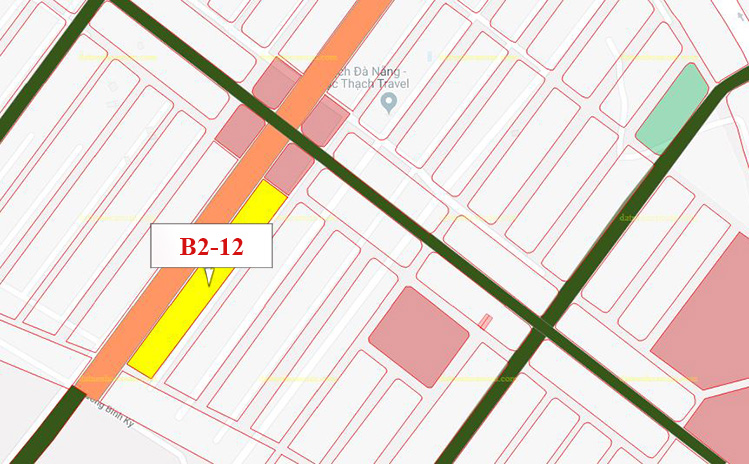 B2.12, Lô 45 - Khu đô thị Nam Hòa Xuân |Sàn Đất Nền Hòa Xuân