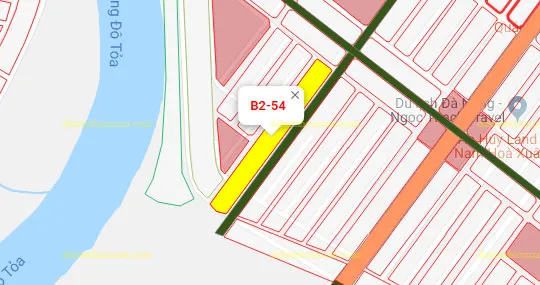 B2.54, Lô 123,124 - Khu đô thị Nam Hòa Xuân |Sàn Đất Nền Hòa Xuân