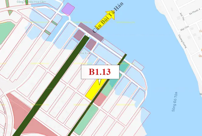 B1.13, Lô 42 - Đảo Vip |Sàn Đất Nền Hòa Xuân