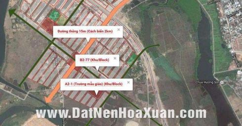 Bán lô 16 block b2.77 chiết khấu 3% giá siêu rẻ - Nam Hòa Xuân