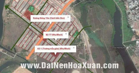 Bán lô 16 block b2.77 chiết khấu 3% giá siêu rẻ - Nam Hòa Xuân
