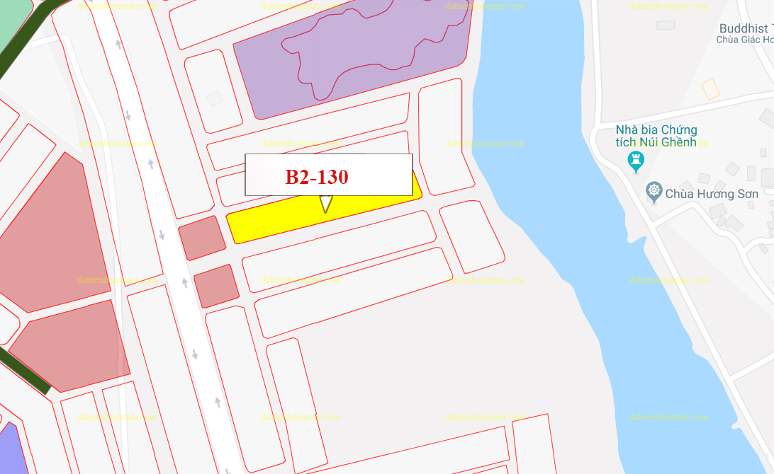 B2.130, Lô 33 - Khu đô thị Nam Hòa Xuân |Sàn Đất Nền Hòa Xuân