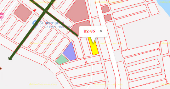 B2.85, Lô 81 - Khu đô thị Nam Hòa Xuân |Sàn Đất Nền Hòa Xuân