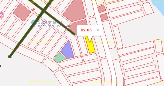 B2.85, Lô 81 - Khu đô thị Nam Hòa Xuân |Sàn Đất Nền Hòa Xuân