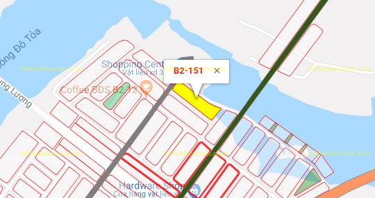 B2.151, Lô 49 - Khu đô thị Nam Hòa Xuân |Sàn Đất Nền Hòa Xuân