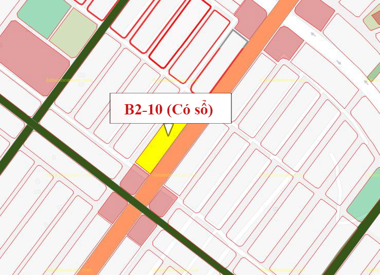 B2.10, Lô 44 - Khu đô thị Nam Hòa Xuân |Sàn Đất Nền Hòa Xuân