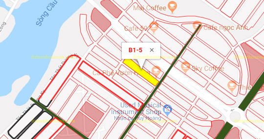 B1.5, Lô 6 - Hòa Xuân (Giai Đoạn 1A) |Sàn Đất Nền Hòa Xuân