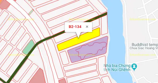 B2.134, Lô 87 - Khu đô thị Nam Hòa Xuân |Sàn Đất Nền Hòa Xuân
