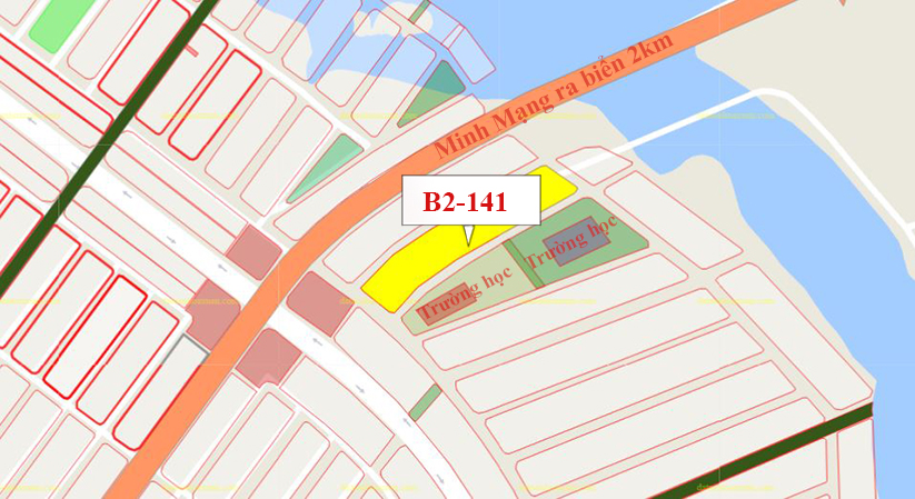 B2.141, Lô 36 - Khu đô thị Nam Hòa Xuân |Sàn Đất Nền Hòa Xuân