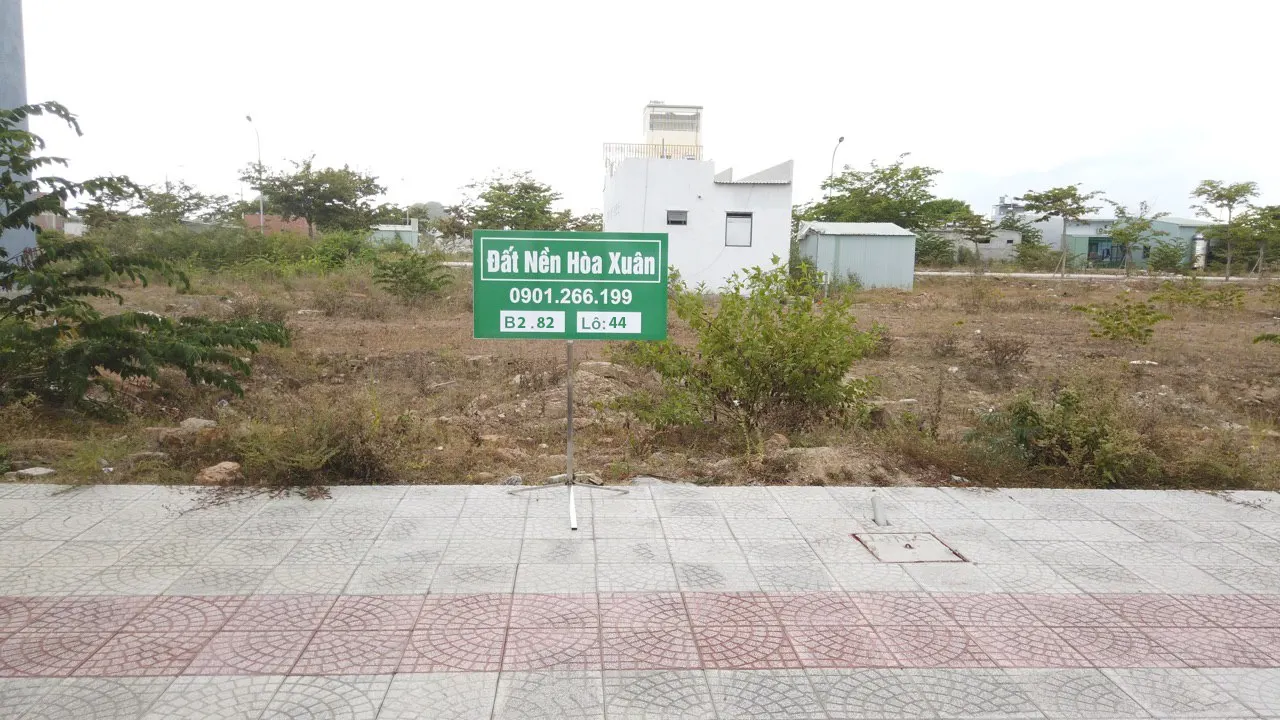 B2.82, Lô 44 - Khu đô thị Nam Hòa Xuân |Sàn Đất Nền Hòa Xuân