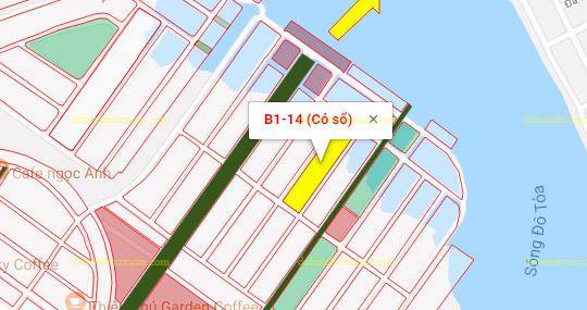 B1.14, Lô 16 - Đảo Vip |Sàn Đất Nền Hòa Xuân