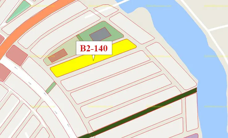 B2.140, Lô 6X - Khu đô thị Nam Hòa Xuân |Sàn Đất Nền Hòa Xuân
