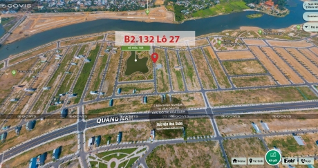Biệt thự, B2.132, Lô 27 - Khu đô thị Nam Hòa Xuân |Sàn Đất Nền Hòa Xuân