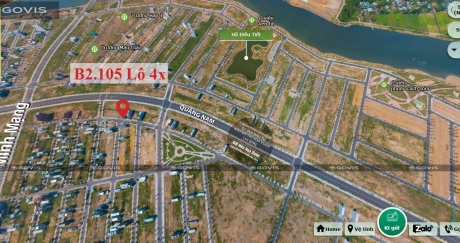 B2.105, Lô 4X - Khu đô thị Nam Hòa Xuân |Sàn Đất Nền Hòa Xuân