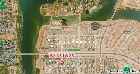 B2.35, Lô 25 - Khu đô thị Nam Hòa Xuân |Sàn Đất Nền Hòa Xuân