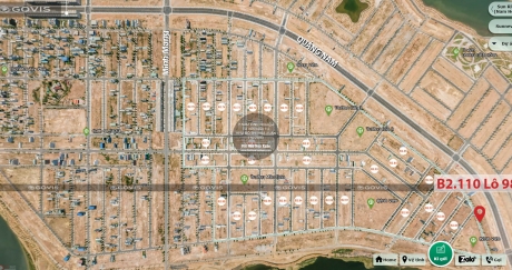 B2.110, Lô 98 - Khu đô thị Nam Hòa Xuân |Sàn Đất Nền Hòa Xuân