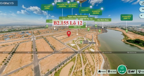 B2.155, Lô 12 - Khu đô thị Nam Hòa Xuân |Sàn Đất Nền Hòa Xuân