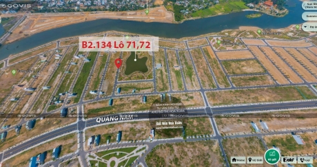 B2.134, Lô 70,71 - Khu đô thị Nam Hòa Xuân |Sàn Đất Nền Hòa Xuân