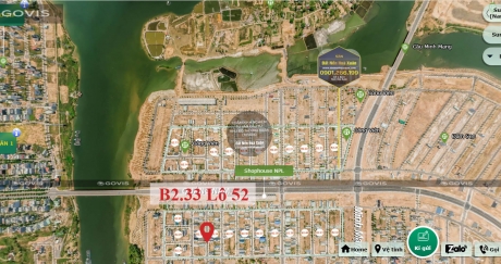 B2.33, Lô 52 - Khu đô thị Nam Hòa Xuân |Sàn Đất Nền Hòa Xuân