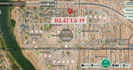 B2.42, Lô 19 - Khu đô thị Nam Hòa Xuân |Sàn Đất Nền Hòa Xuân