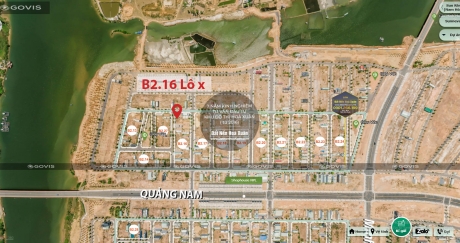  Lô góc, B2.16, Lô X - Khu đô thị Nam Hòa Xuân |Sàn Đất Nền Hòa Xuân
