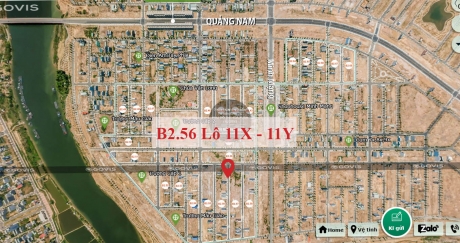 B2.56, Lô 11X,11Y - Khu đô thị Nam Hòa Xuân |Sàn Đất Nền Hòa Xuân