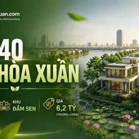 B2.140, Lô 134 - Khu đô thị Nam Hòa Xuân |Sàn Đất Nền Hòa Xuân