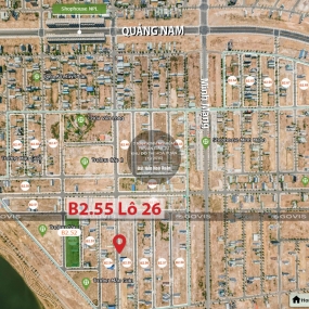 B2.55, Lô 26 - Khu đô thị Nam Hòa Xuân |Sàn Đất Nền Hòa Xuân