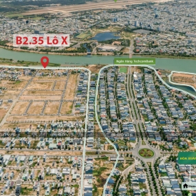 Biệt thự, B2.35, Lô X - Khu đô thị Nguyễn Tri Phương |Sàn Đất Nền Hòa Xuân