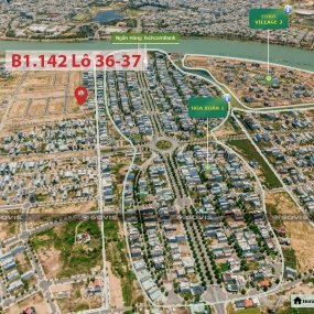 B1.142, Lô 36,37 - Khu đô thị Nguyễn Tri Phương |Sàn Đất Nền Hòa Xuân