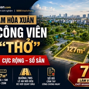 B2.106, Lô 10X - Khu đô thị Nam Hòa Xuân |Sàn Đất Nền Hòa Xuân