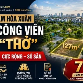 B2.106, Lô 10X - Khu đô thị Nam Hòa Xuân |Sàn Đất Nền Hòa Xuân