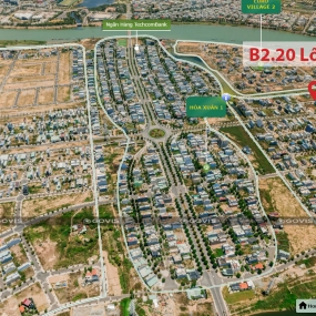 Biệt thự, B2.20, Lô 1X,1Y - Đảo Vip |Sàn Đất Nền Hòa Xuân