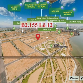 B2.155, Lô 12 - Khu đô thị Nam Hòa Xuân |Sàn Đất Nền Hòa Xuân