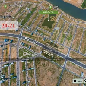B2.104 Nam Hòa Xuân: Cặp lô góc đường Phan Huỳnh Điểu – Lợi thế mặt bằng kinh doanh lớn