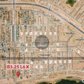 Biệt thự, B3.25, Lô X - Khu đô thị Nam Hòa Xuân |Sàn Đất Nền Hòa Xuân
