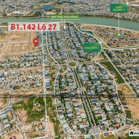 B1.142, Lô 27 - Khu đô thị Nguyễn Tri Phương |Sàn Đất Nền Hòa Xuân