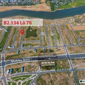 B2.134, Lô 76 - Khu đô thị Nam Hòa Xuân |Sàn Đất Nền Hòa Xuân