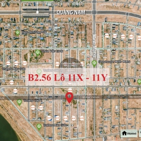 B2.56, Lô 11X,11Y - Khu đô thị Nam Hòa Xuân |Sàn Đất Nền Hòa Xuân