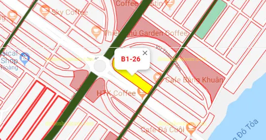 B1.26, Lô 48 - Hòa Xuân (Giai Đoạn 1A) |Sàn Đất Nền Hòa Xuân
