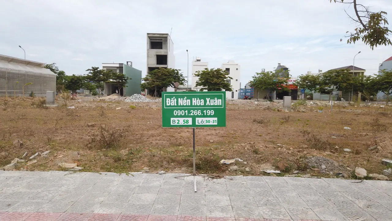 B2.58, Lô 30,31 - Khu đô thị Nam Hòa Xuân |Sàn Đất Nền Hòa Xuân