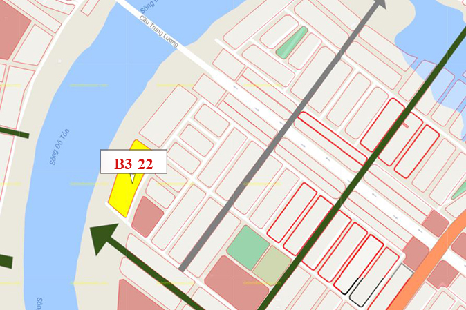 Biệt thự, B3.22, Lô 30 - Khu đô thị Nam Hòa Xuân |Sàn Đất Nền Hòa Xuân