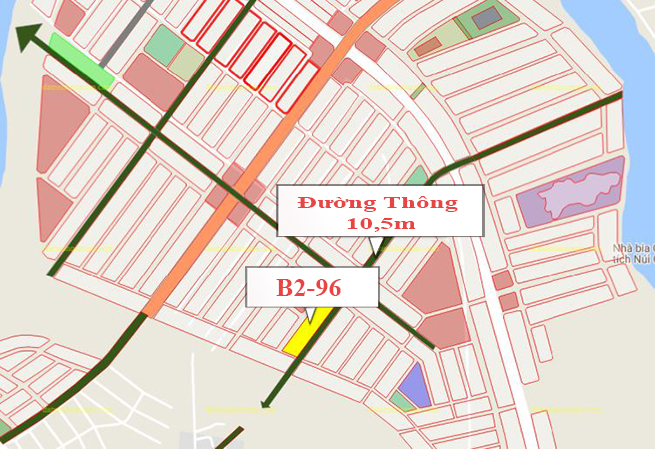 B2.96, Lô 26 - Khu đô thị Nam Hòa Xuân |Sàn Đất Nền Hòa Xuân