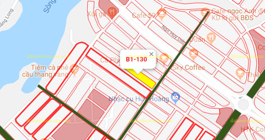 B1.130, Lô 28 - Khu đô thị Nguyễn Tri Phương |Sàn Đất Nền Hòa Xuân