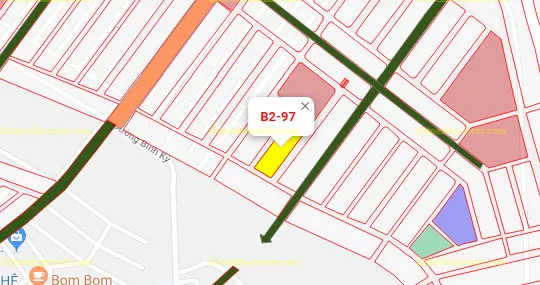 B2.97, Lô 41 - Khu đô thị Nam Hòa Xuân |Sàn Đất Nền Hòa Xuân