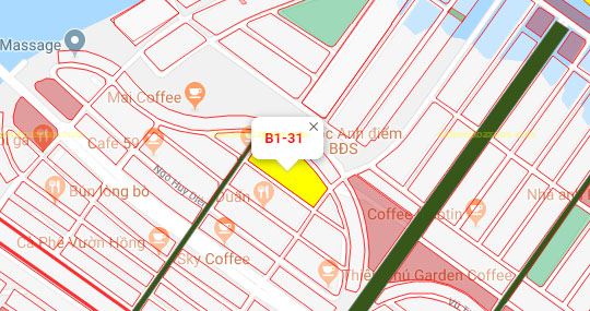 B1.31, Lô 41 - Hòa Xuân (Giai Đoạn 1A) |Sàn Đất Nền Hòa Xuân