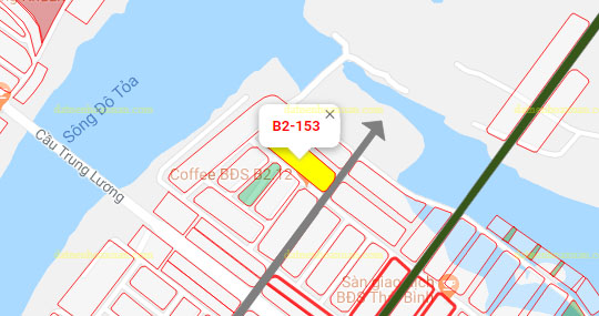 B2.153, Lô 13 - Khu đô thị Nam Hòa Xuân |Sàn Đất Nền Hòa Xuân